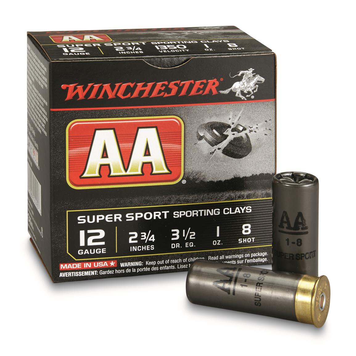 Winchester AA Super Sport 12 Gauge Shotshells